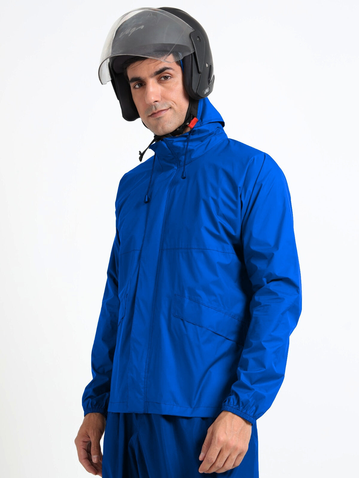 Premium Military Grade Raincoat - Royal Blue