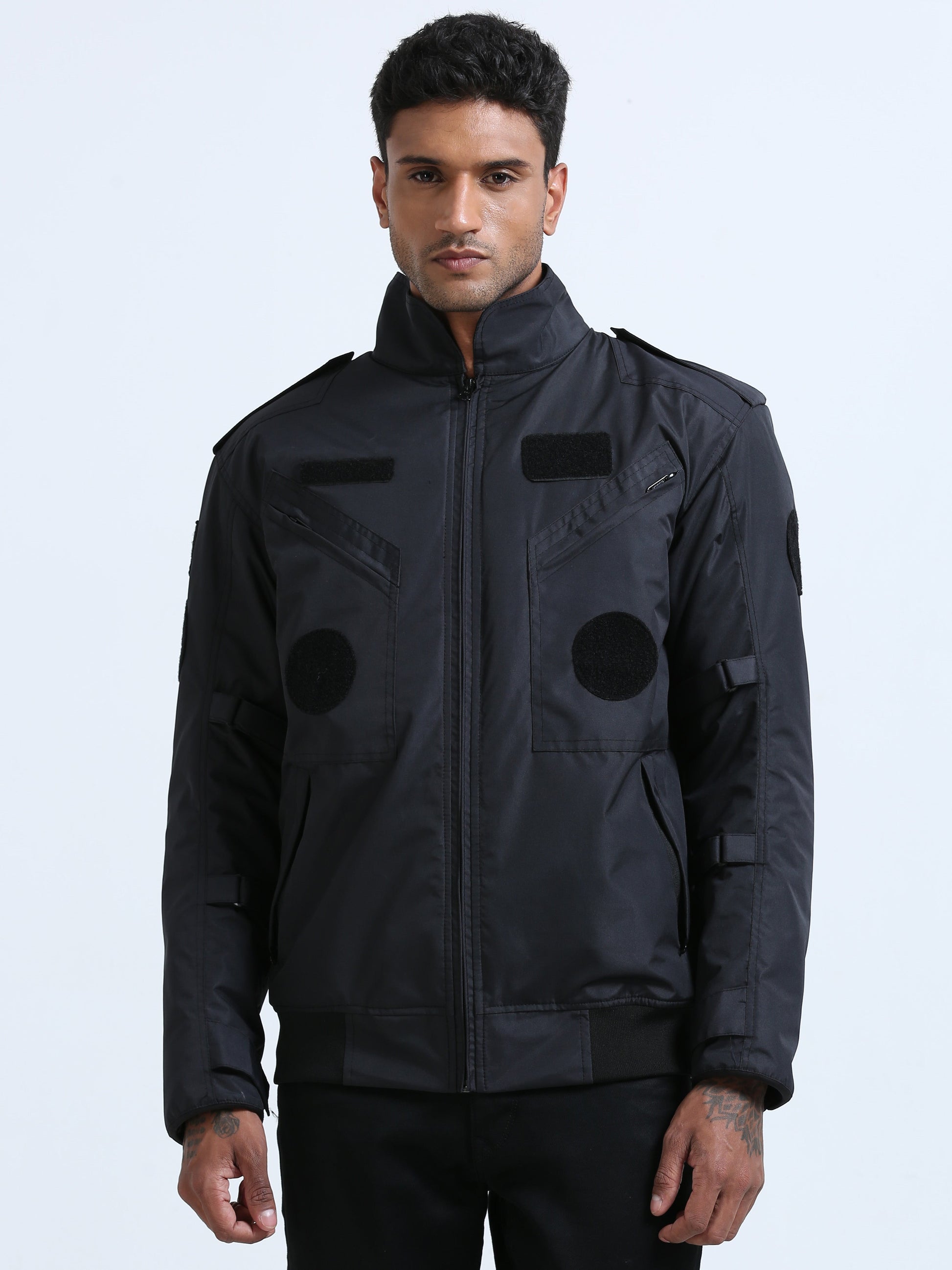 padded bike rider jacket