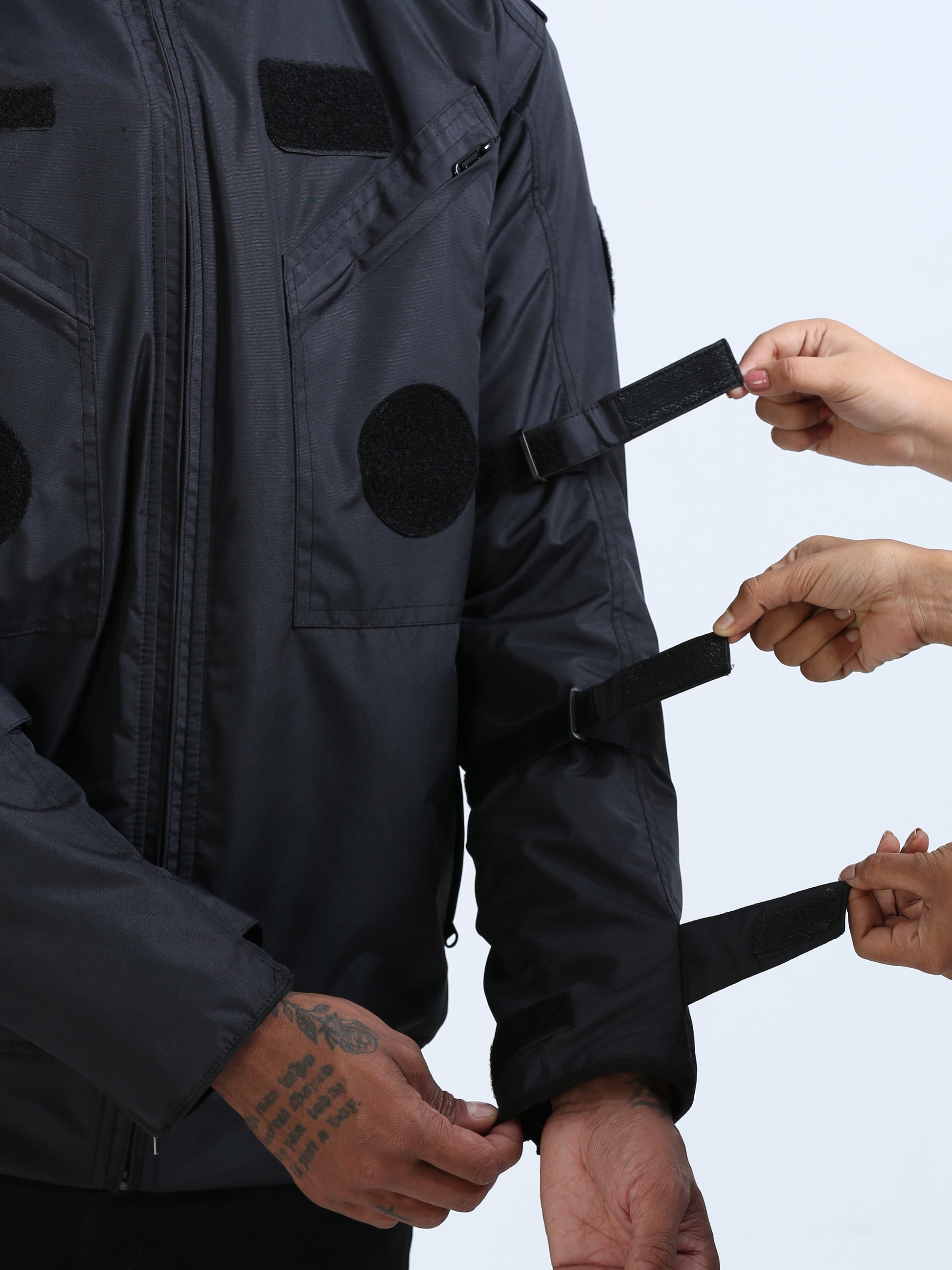 padded bike rider jacket