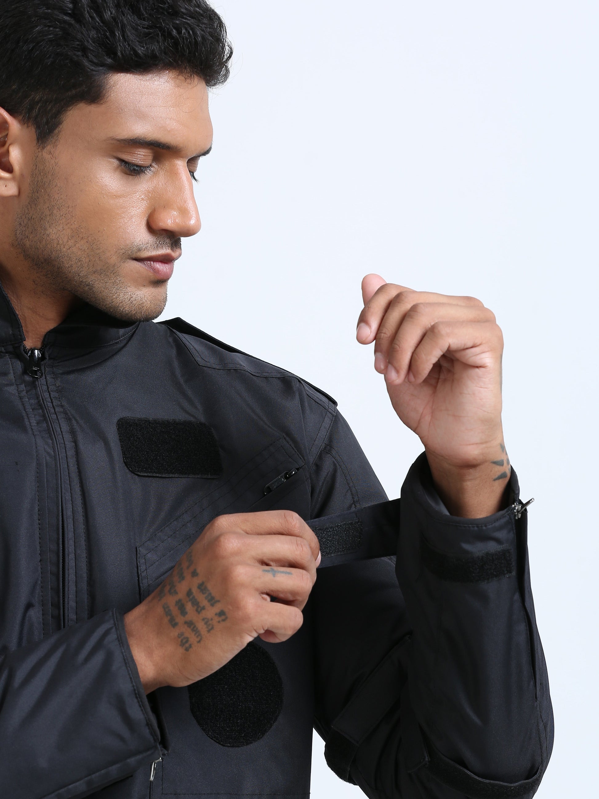padded bike rider jacket