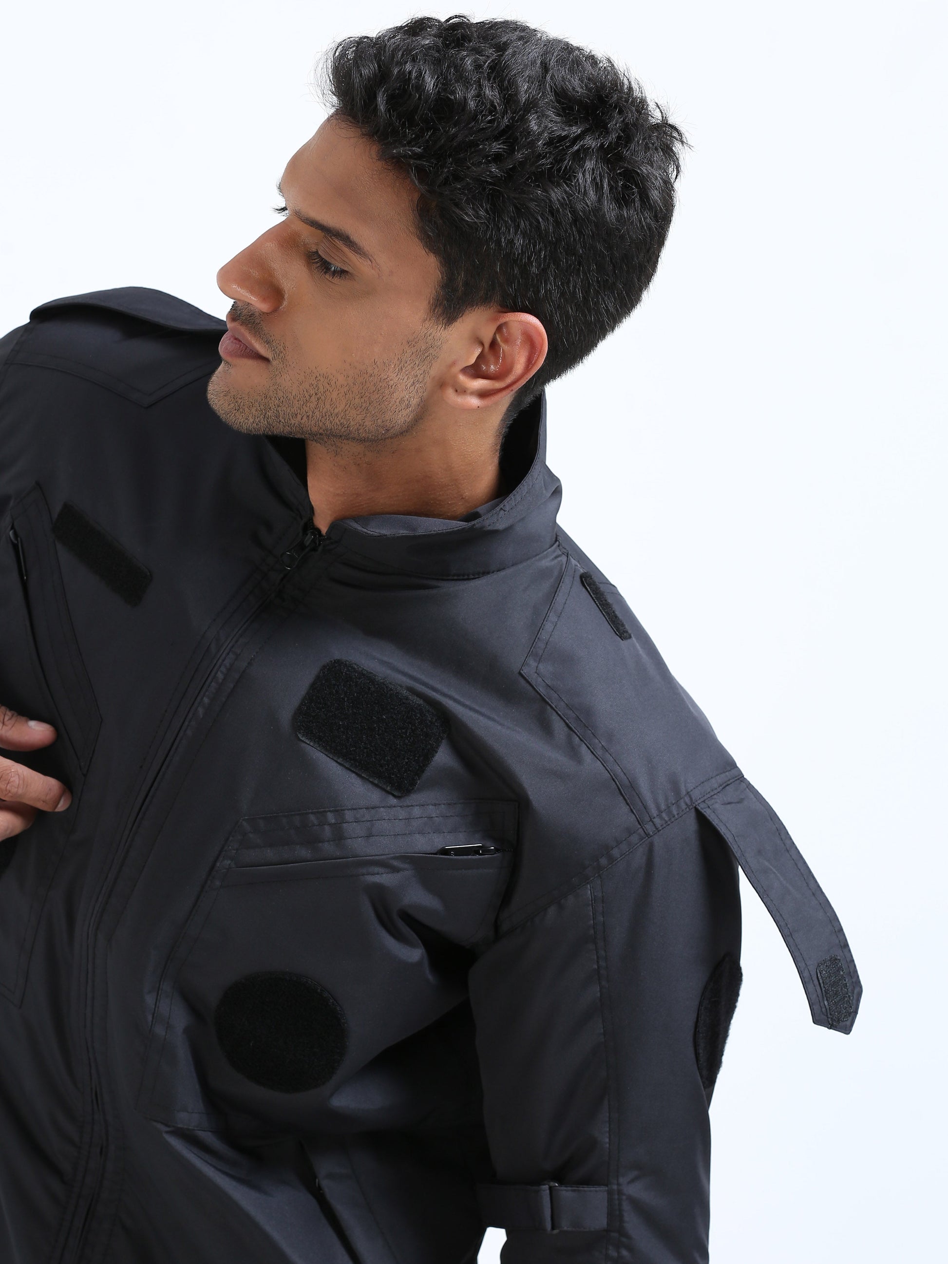 padded bike rider jacket