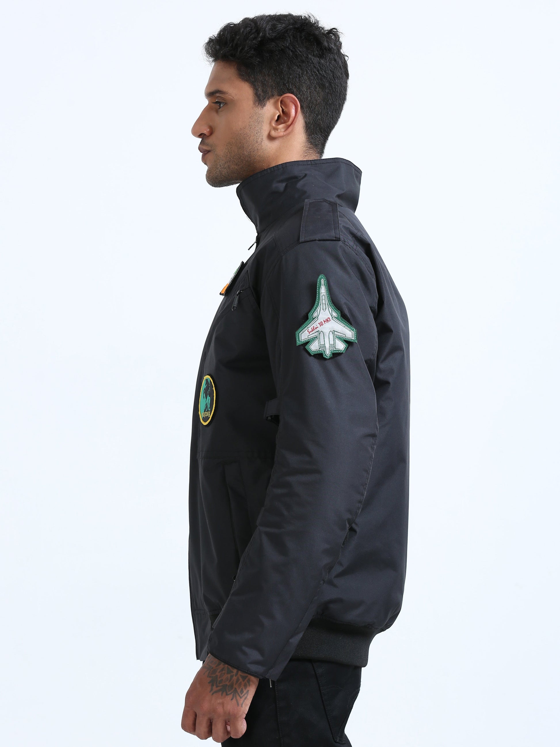 padded bike rider jacket