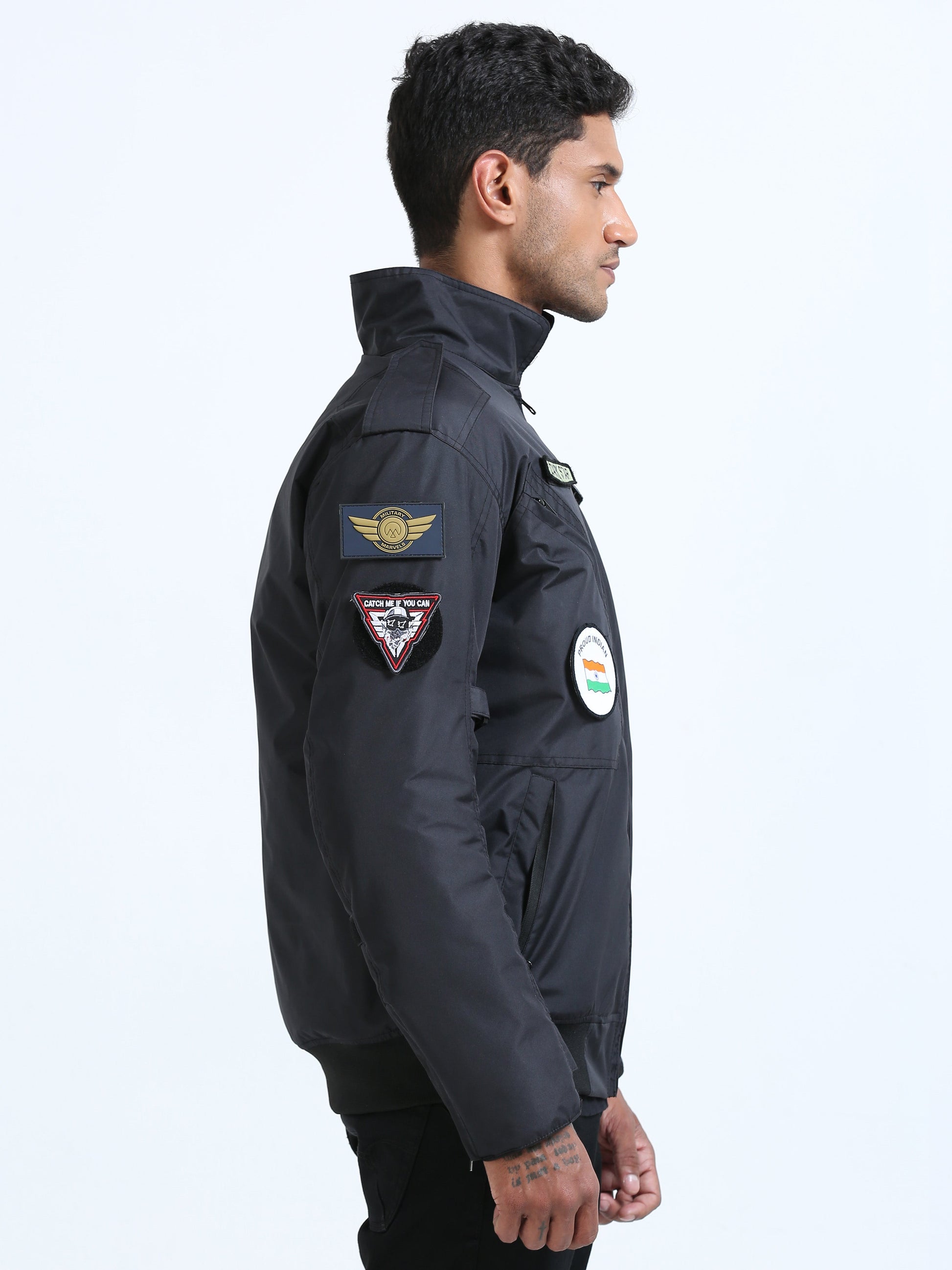 padded bike rider jacket