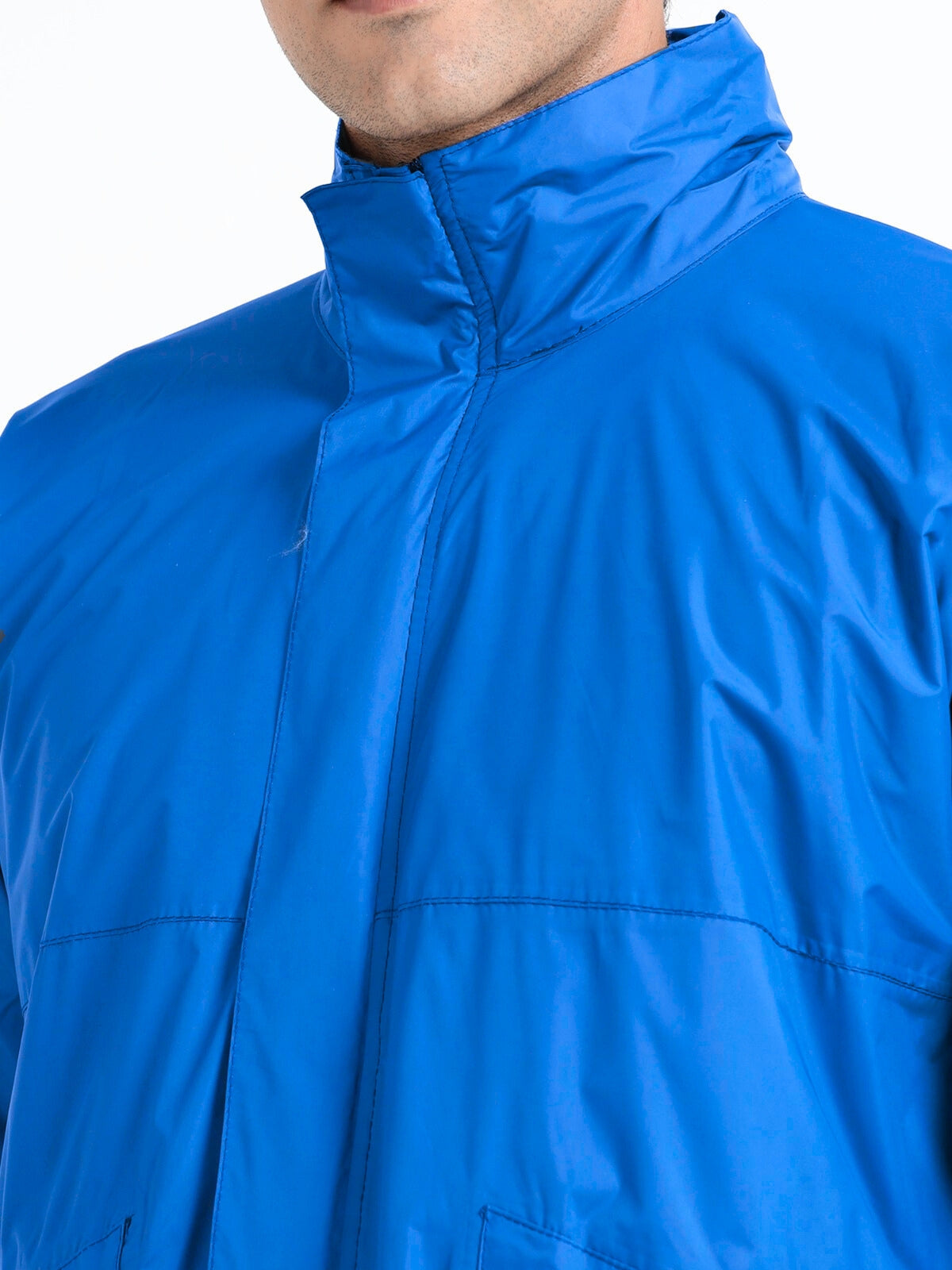 Premium Military Grade Raincoat - Royal Blue