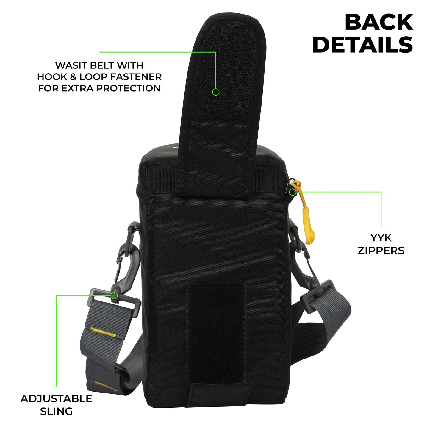 P64 LENS PACK 3 | PINBALL | LENS SLING BAG CUM WAIST POUCH