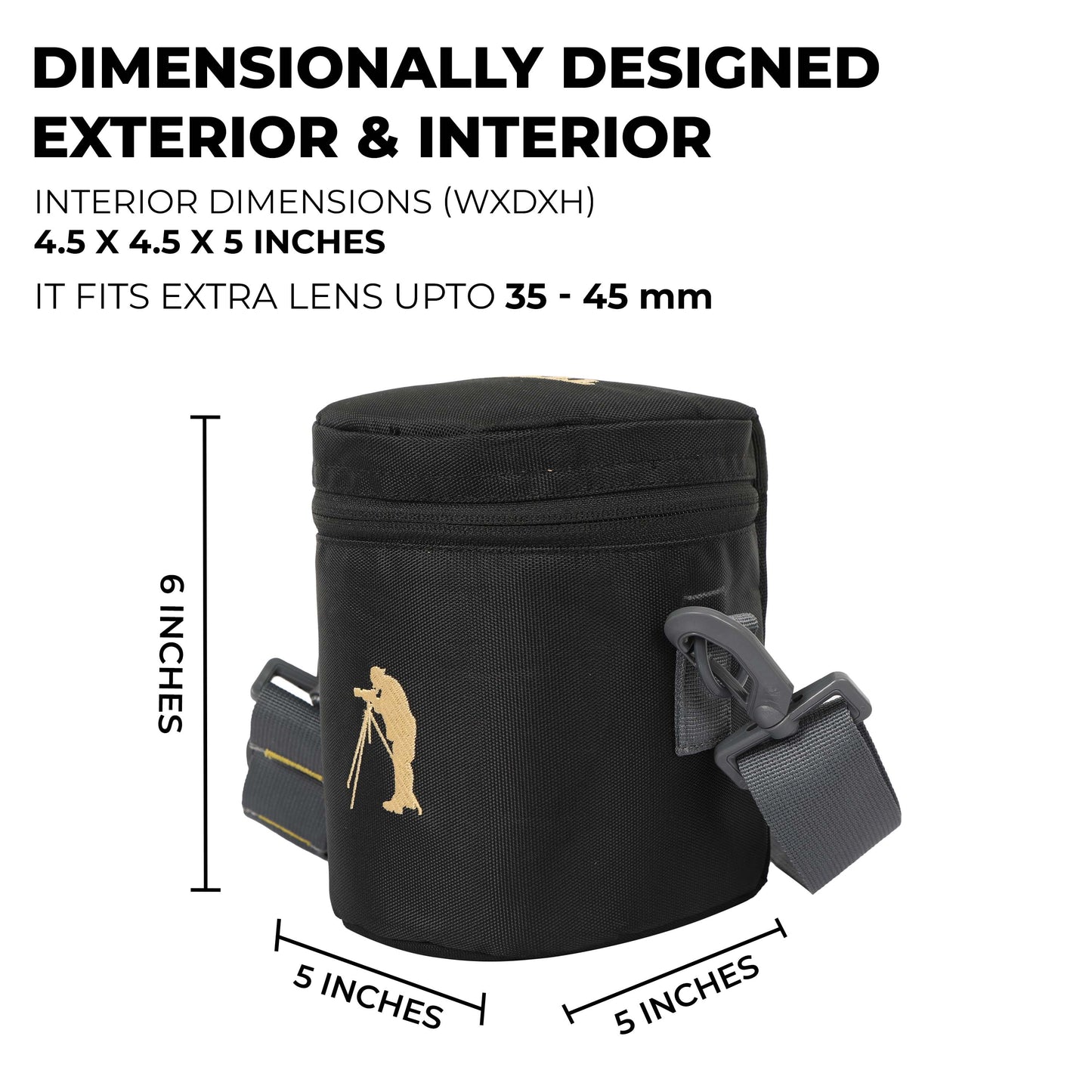 P62 LENS PACK 1 | PINBALL | LENS SLING BAG CUM WAIST POUCH