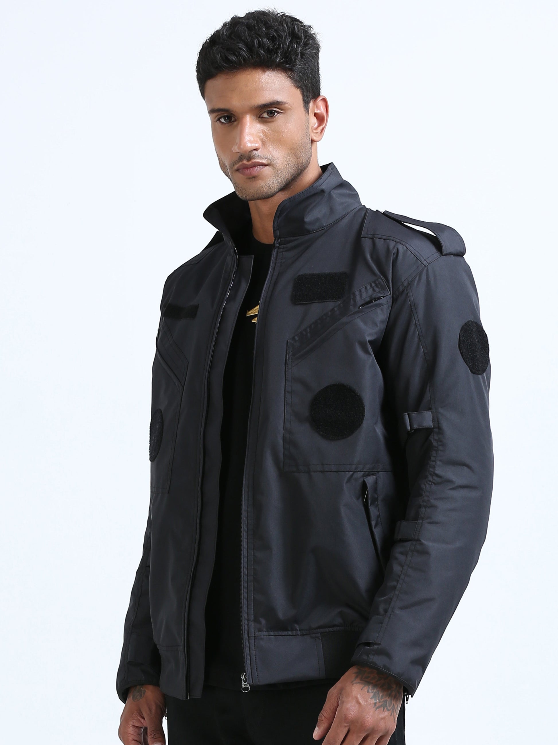 padded bike rider jacket