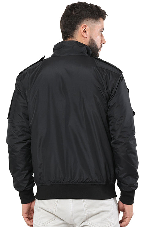 Black Indian Air Force Military Jacket