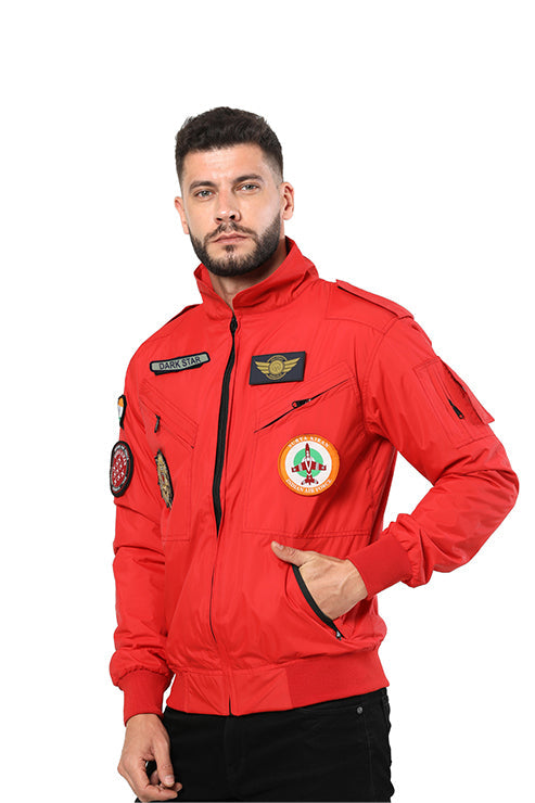 Buy Red Indian Air Force Jacket Online Military Jacket