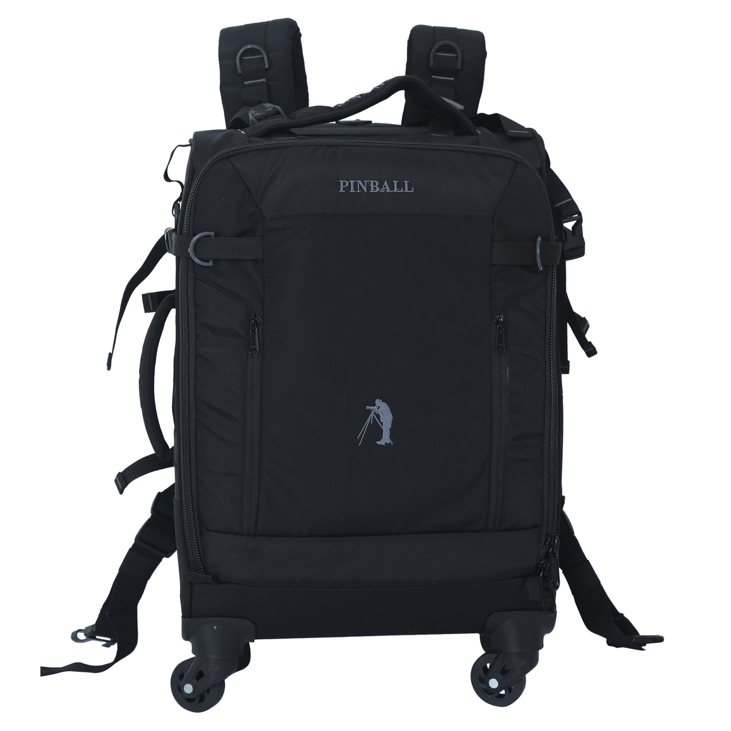 P1 ALL IN - 1 | PINBALL | DSLR CAMERA BAG | TROLLEY BAG WITH WATERPROOF RAINCOVER
