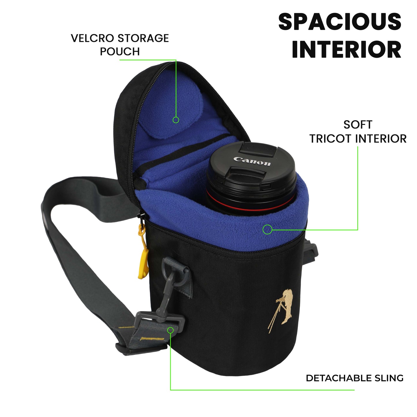 P64 LENS PACK 3 | PINBALL | LENS SLING BAG CUM WAIST POUCH
