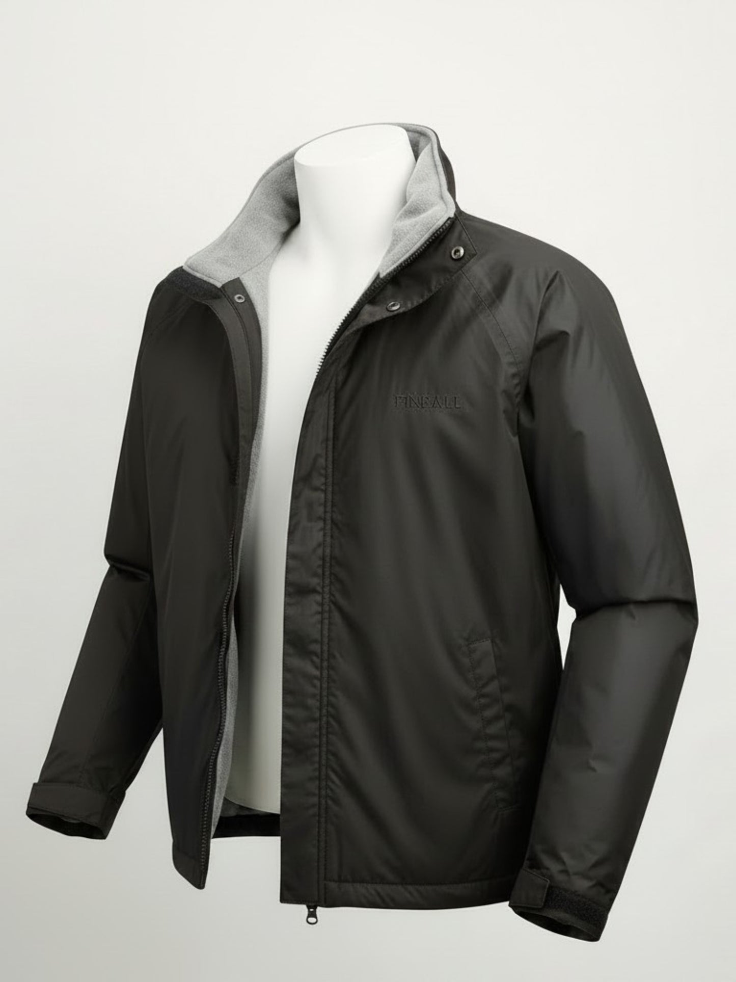 PB REV BONDED JACKET BLACK