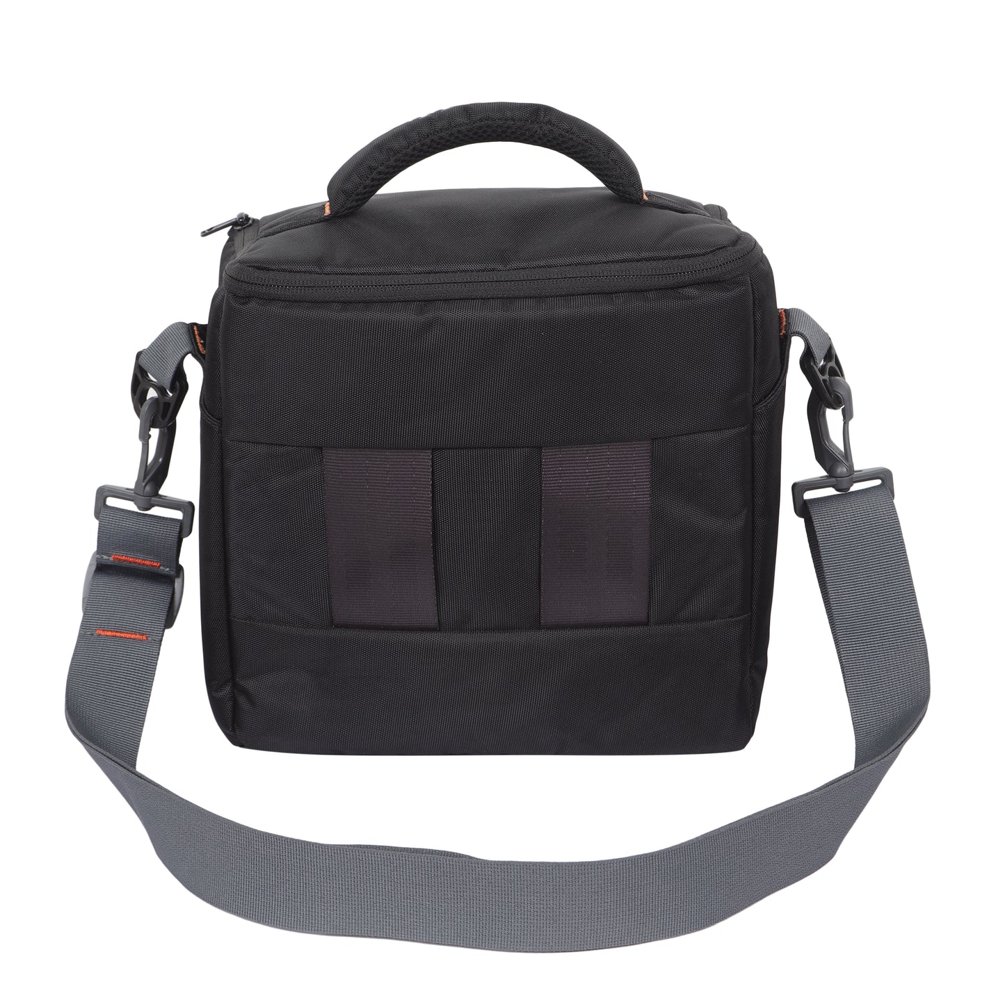 Image: Back view of the G16 PNX Pro sling camera bag, displaying the belt straps that provide added stability and security during active photography sessions. The belt straps ensure a snug fit around your waist, keeping the bag securely in place while you focus on capturing the perfect shot.