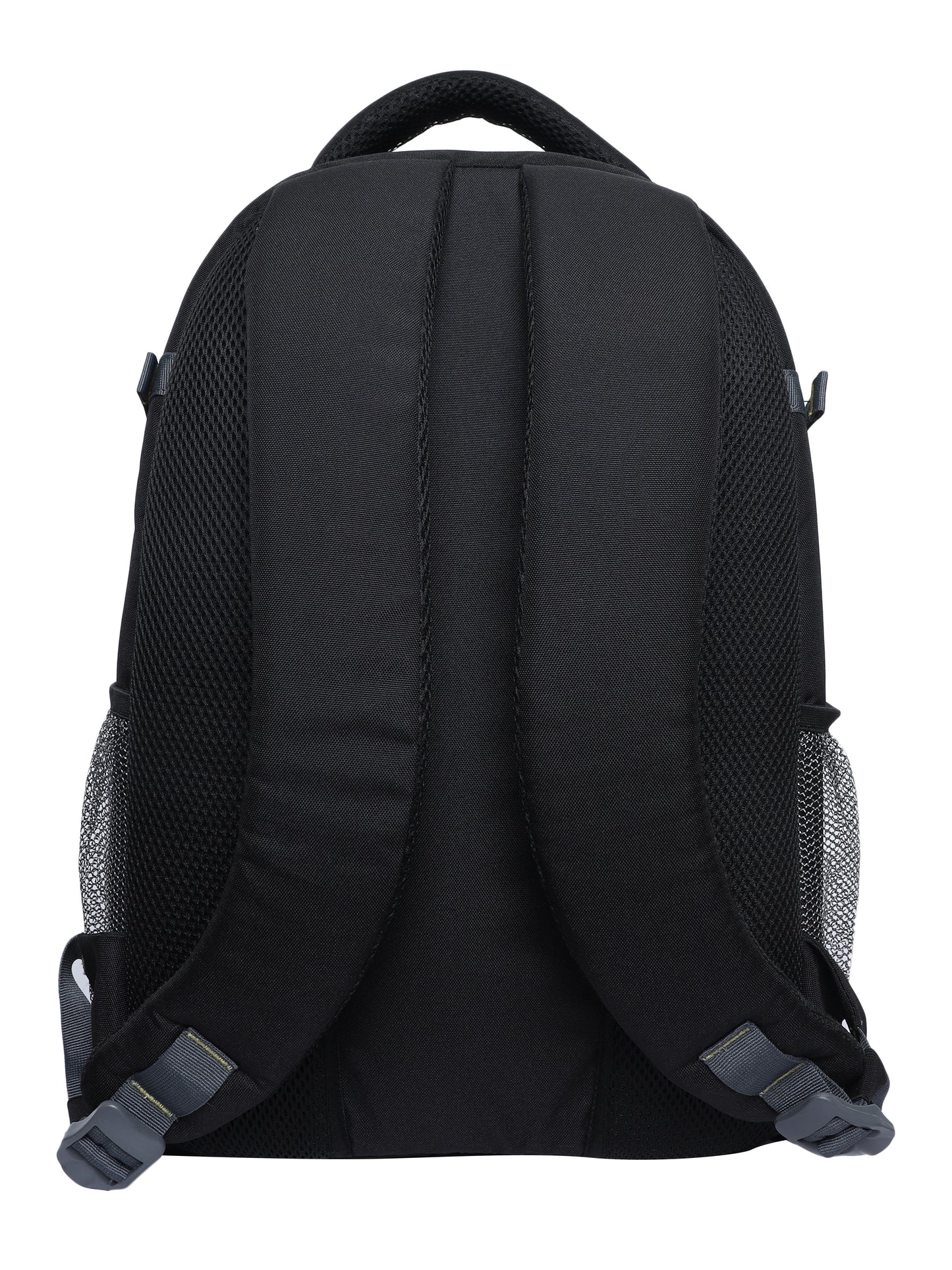 Back view of 'The Game Changer' camera bag from the Pinball Game series, highlighting its comfortable shoulder straps. The bag features padded and adjustable straps that provide excellent support and distribute the weight evenly, ensuring a comfortable carrying experience. The ergonomic design of the straps allows for extended use without strain or discomfort, making it an ideal companion for photographers during long shooting sessions or on-the-go adventures.
