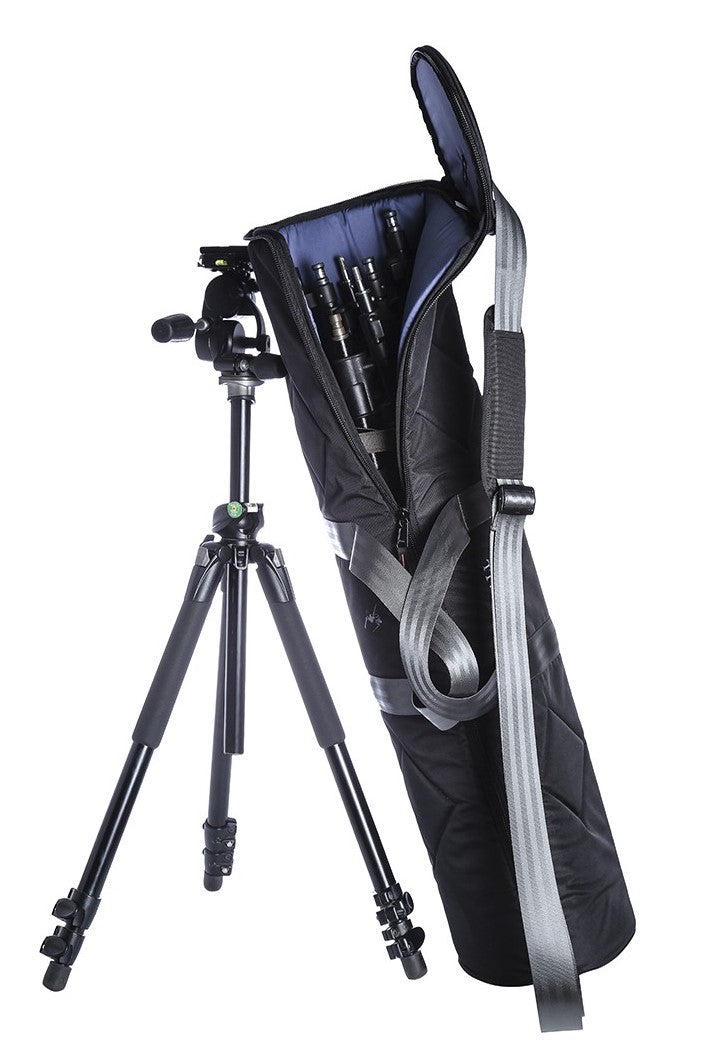 Mario-3 Light Stand bag showcasing its spacious interior capable of storing four 9-foot light stands.