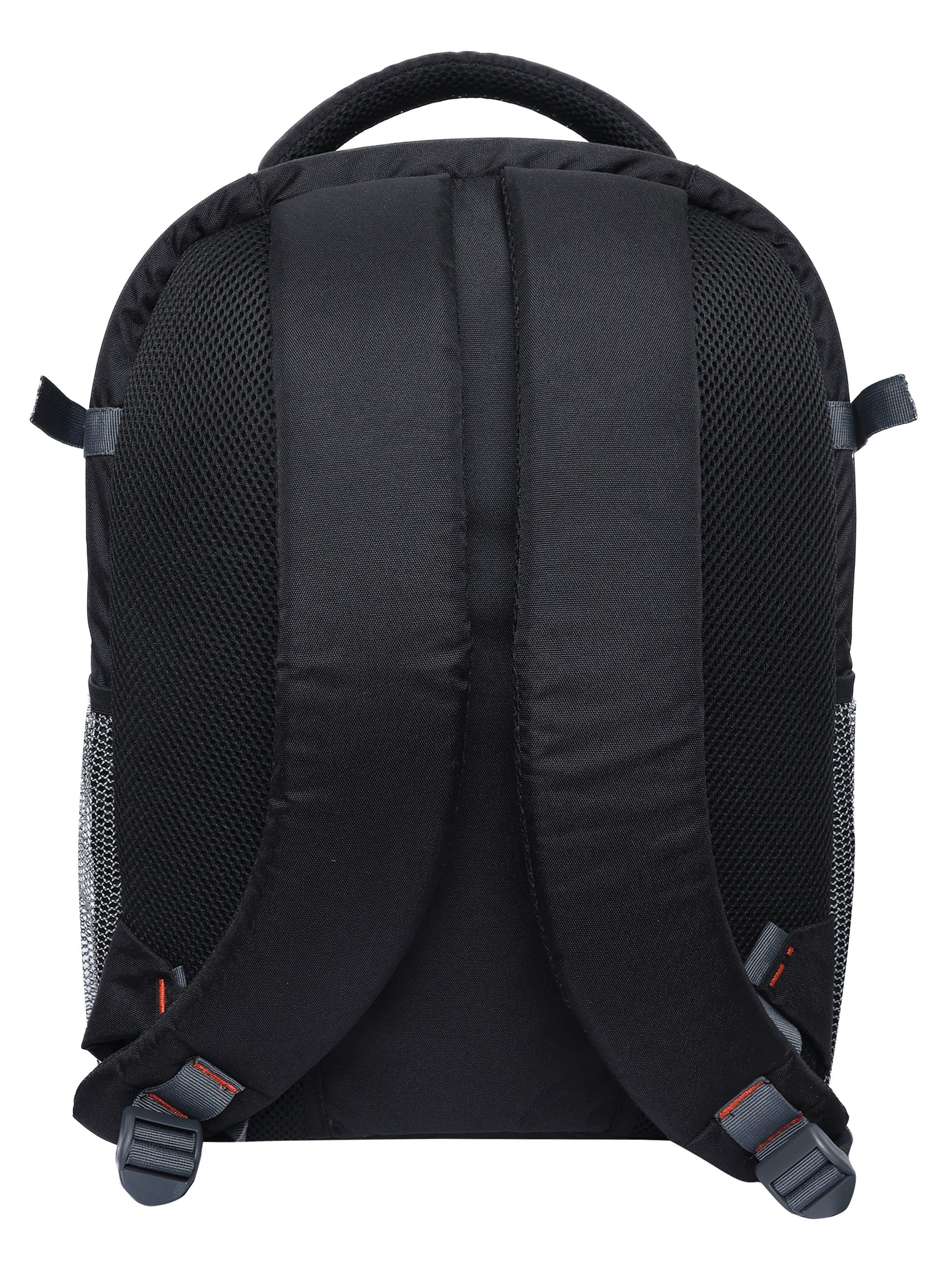 Back view of the G9 Super Tank 1 video camera backpack, featuring padded shoulder straps and a weight distribution system for comfortable carrying