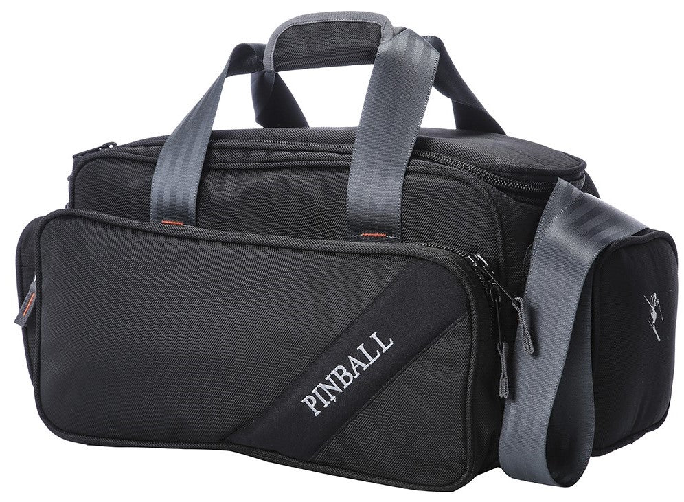 Image: Front view of the P43 Video Basic sling video camera bag, showcasing its compact and sleek design. The bag's dedicated compartment provides secure storage for video cameras and accessories. Stay prepared and mobile with the P43 Video Basic.