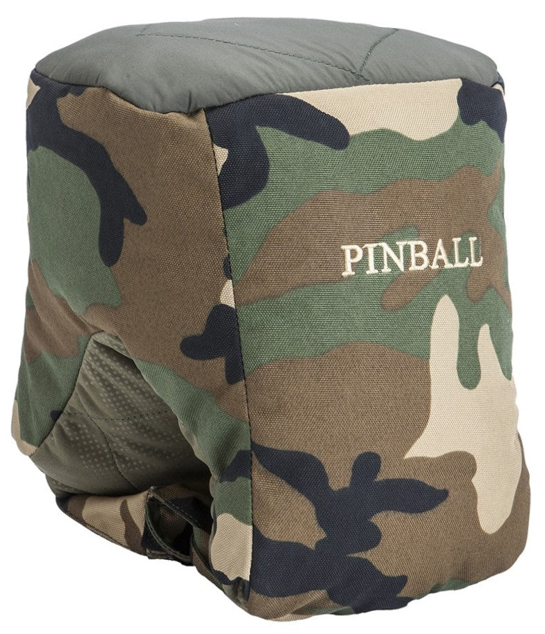 Image: Side 45-degree view of the P5 Bean Bag, showcasing its compact and versatile design for wildlife photography. The bag's durable construction and PINBALL protection ensure stability and longevity. Capture steady shots in the field with the P5 Bean Bag.