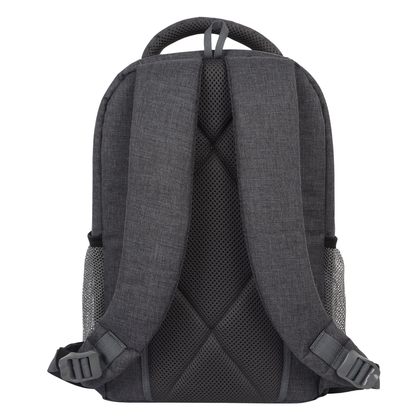 Image: Back view of the P67 Rage DSLR camera bag, showcasing its ergonomic design and padded back panel for comfortable wear. The bag features a reinforced handle and adjustable shoulder straps, providing convenient and comfortable transportation options. Carry your camera gear with ease using the P67 Rage.