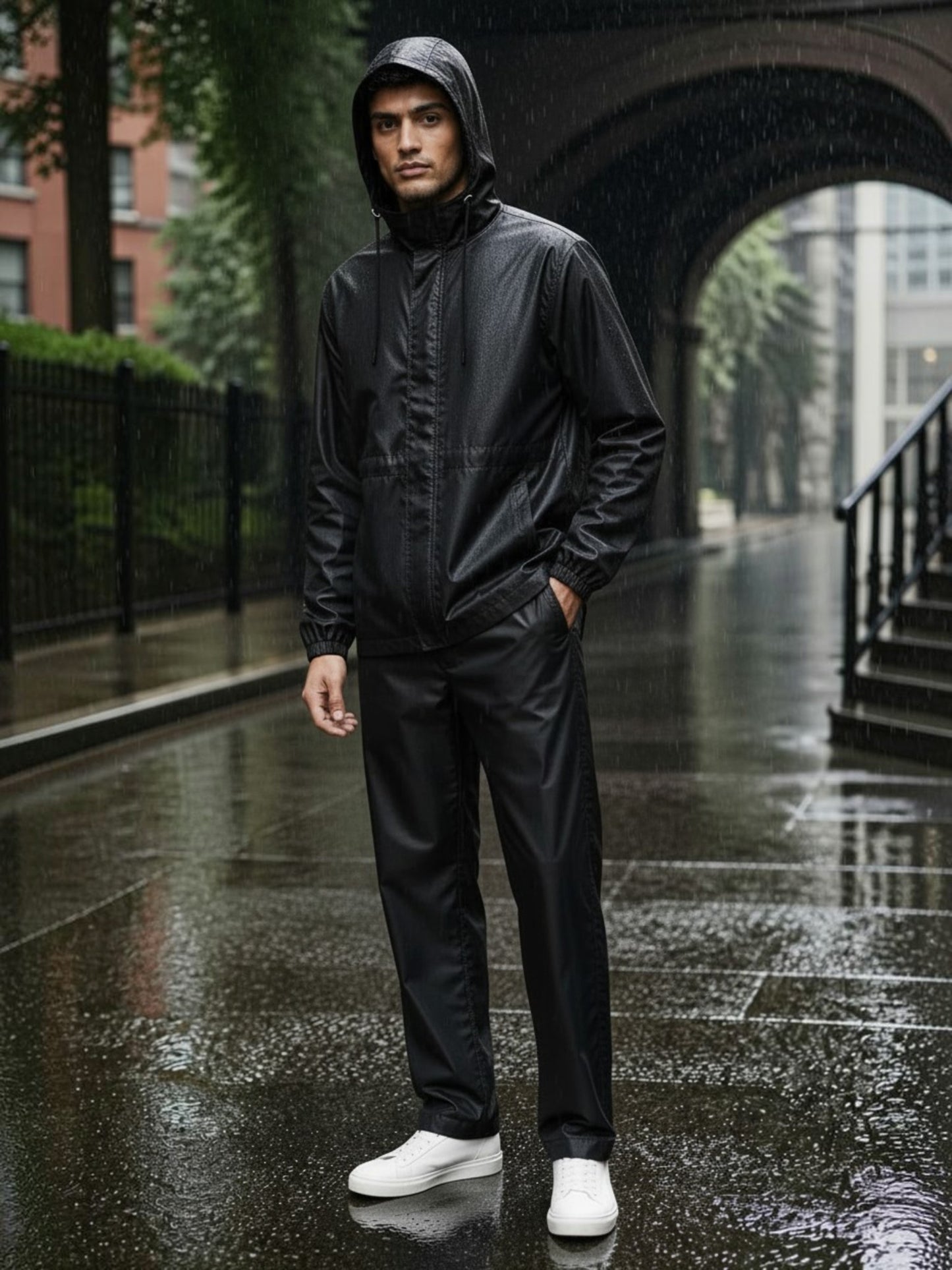 RC 05 |Premium Military Grade Raincoat - Black
