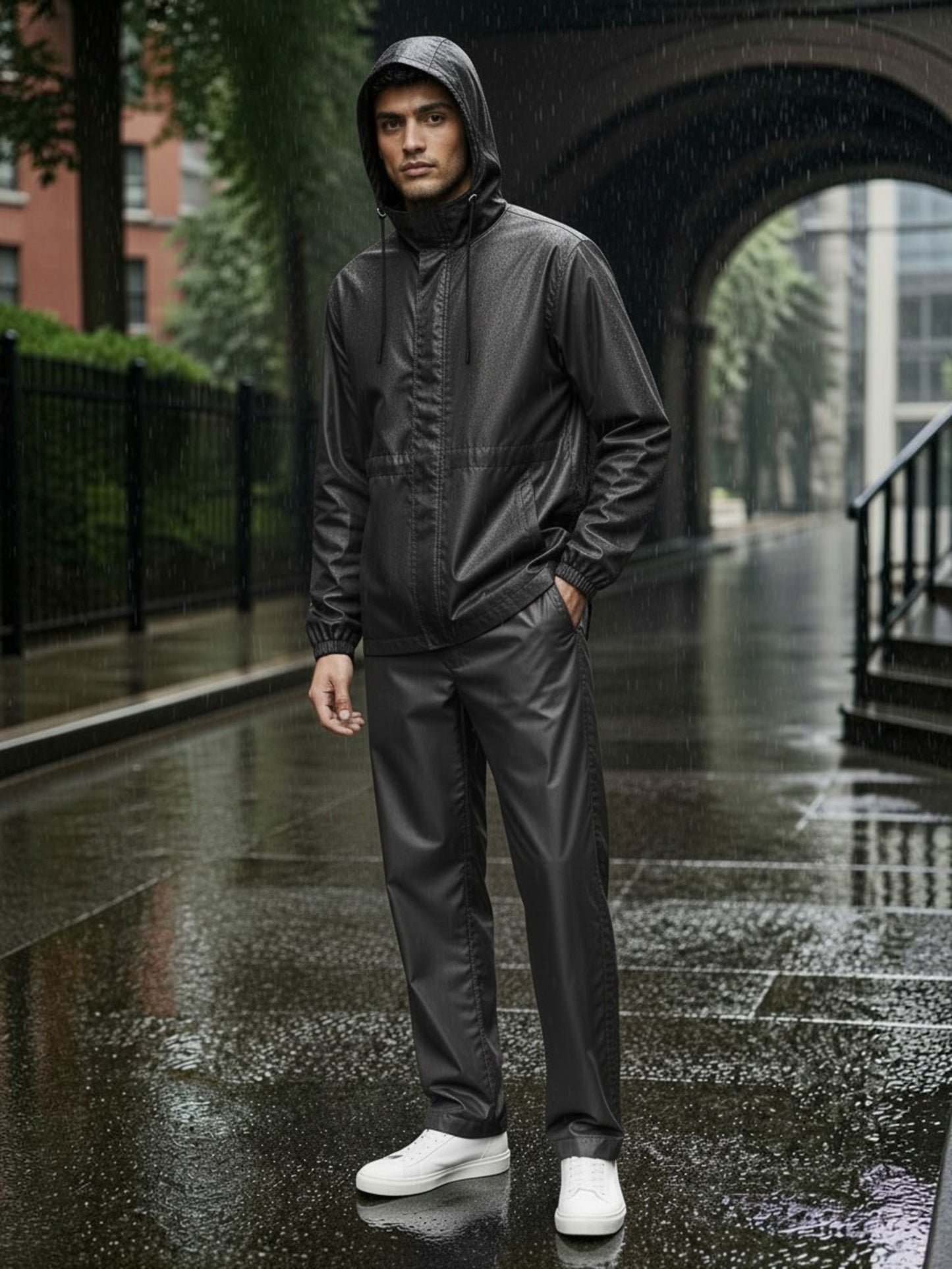 RC 05 |Premium Military Grade Raincoat - Dark Grey