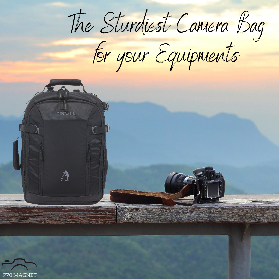 P70 MAGNET | PINBALL | DSLR CAMERA BAG | WATERPROOF WITH RAINCOVER