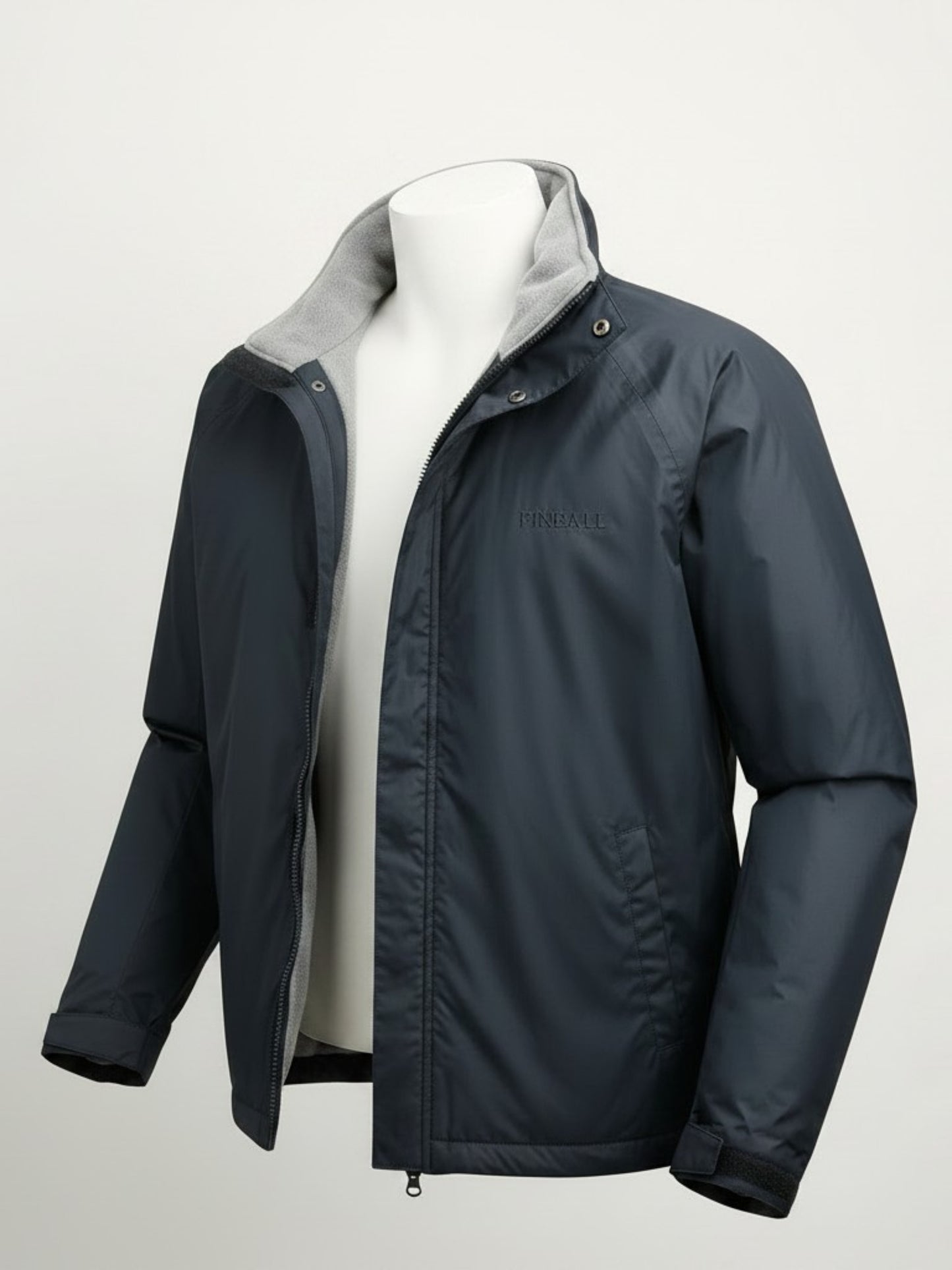 PB REV BONDED JACKET NAVY BLUE